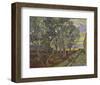 The Garden of Saint Paul’s Hospital, 1889-Vincent van Gogh-Framed Art Print