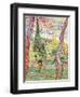 The Garden of St. Paul's Hospital, St. Remy, October 1889-Vincent van Gogh-Framed Giclee Print