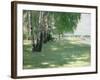 The Garden of the Artist in Wannsee, 1918-Max Liebermann-Framed Premium Giclee Print