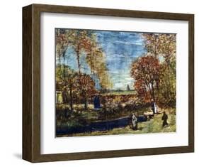 The Garden of the Presbytery-Vincent van Gogh-Framed Giclee Print