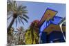 The Garden of the Villa Majorelle, Marrakech, Morocco, North Africa, Africa-Martin Child-Mounted Photographic Print