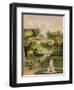 The Garden on the Hill Side, Castle Combe, from 'The Garden's of England', Published 1857-E. Adveno Brooke-Framed Giclee Print