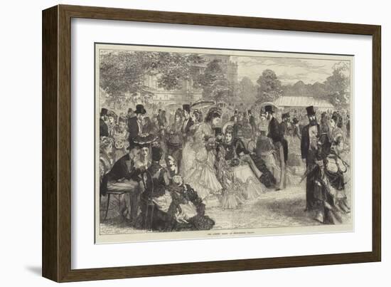 The Garden Party at Buckingham Palace-null-Framed Giclee Print