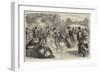 The Garden Party at Buckingham Palace-null-Framed Giclee Print