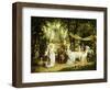 The Garden Party-Karl Schweninger II-Framed Premium Giclee Print