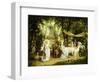 The Garden Party-Karl Schweninger II-Framed Premium Giclee Print