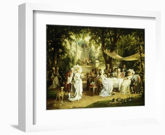 The Garden Party-Karl Schweninger II-Framed Giclee Print