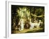 The Garden Party-Karl Schweninger II-Framed Giclee Print