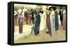 The Garden Party-Ludwik Strimpl-Framed Stretched Canvas