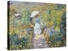 The Garden Path-Frederick Karl Frieseke-Stretched Canvas