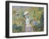 The Garden Path-Frederick Karl Frieseke-Framed Giclee Print