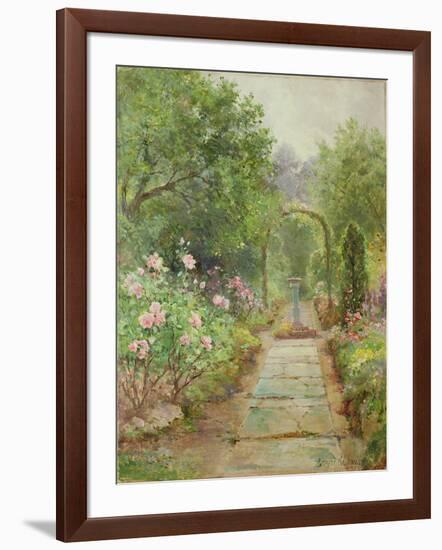 The Garden Path-Ernest Walbourn-Framed Giclee Print