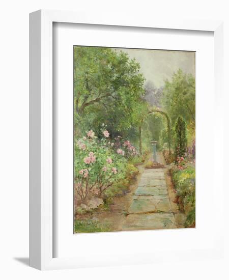 The Garden Path-Ernest Walbourn-Framed Giclee Print