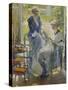 The Garden Room, Giverny-Richard E. Miller-Stretched Canvas
