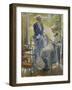 The Garden Room, Giverny-Richard E. Miller-Framed Giclee Print