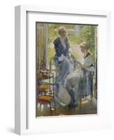 The Garden Room, Giverny-Richard E. Miller-Framed Giclee Print