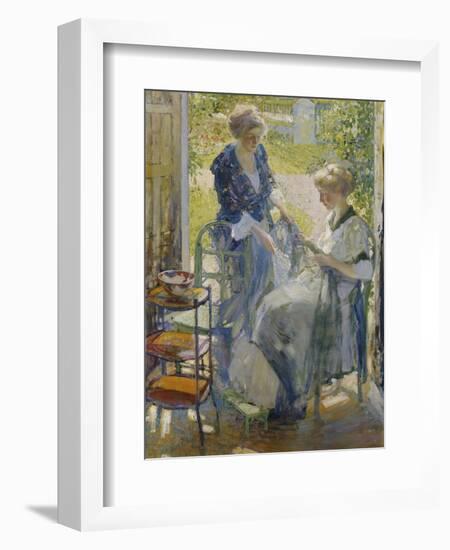 The Garden Room, Giverny-Richard E. Miller-Framed Giclee Print