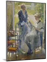 The Garden Room, Giverny-Richard E. Miller-Mounted Giclee Print