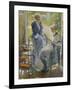 The Garden Room, Giverny-Richard E. Miller-Framed Giclee Print