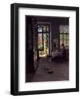 The Garden Room-Gotthardt Johann Kuehl-Framed Premium Giclee Print