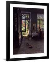 The Garden Room-Gotthardt Johann Kuehl-Framed Giclee Print