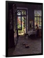 The Garden Room-Gotthardt Johann Kuehl-Framed Giclee Print