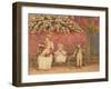 The Garden Seat-Kate Greenaway-Framed Giclee Print