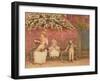 The Garden Seat-Kate Greenaway-Framed Giclee Print