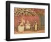 The Garden Seat-Kate Greenaway-Framed Giclee Print