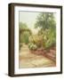 The Garden Steps-Ernest Walbourn-Framed Giclee Print