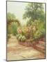 The Garden Steps-Ernest Walbourn-Mounted Giclee Print
