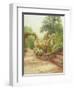 The Garden Steps-Ernest Walbourn-Framed Giclee Print