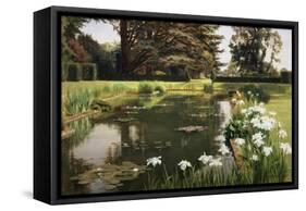The Garden, Sutton Place, Surrey, England-Ernest Spence-Framed Stretched Canvas