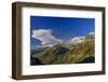 The Garden Wall with seasons first snow in Glacier National Park, Montana, USA-Chuck Haney-Framed Photographic Print