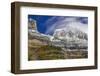 The Garden Wall with seasons first snow in Glacier National Park, Montana, USA-Chuck Haney-Framed Photographic Print