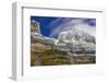 The Garden Wall with seasons first snow in Glacier National Park, Montana, USA-Chuck Haney-Framed Photographic Print