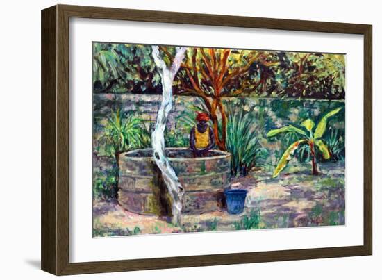 The Garden Well, 2017-Tilly Willis-Framed Giclee Print