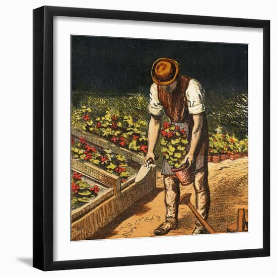 The Gardener, 1867-null-Framed Giclee Print