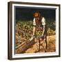 The Gardener, 1867-null-Framed Giclee Print