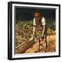 The Gardener, 1867-null-Framed Giclee Print