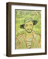 The Gardener, or Young Peasant, 1889-Vincent van Gogh-Framed Giclee Print