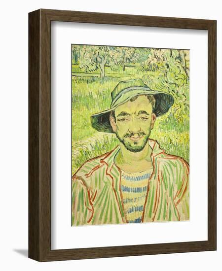 The Gardener, or Young Peasant, 1889-Vincent van Gogh-Framed Giclee Print