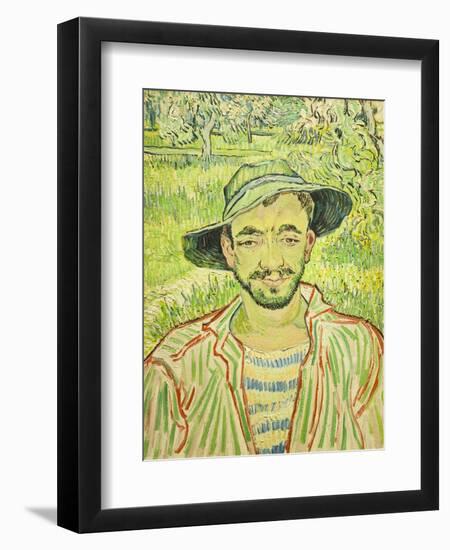 The Gardener, or Young Peasant, 1889-Vincent van Gogh-Framed Giclee Print