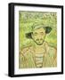 The Gardener, or Young Peasant, 1889-Vincent van Gogh-Framed Giclee Print