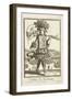 The Gardener's Costume, Illustration from the 'Dictionnaire des Sciences' by Denis Diderot-null-Framed Giclee Print