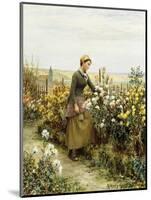 The Gardener's Daughter-Daniel Ridgway Knight-Mounted Giclee Print