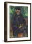 The Gardener Vallier, circa 1905-Paul Cézanne-Framed Giclee Print