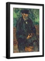 The Gardener Vallier, circa 1905-Paul Cézanne-Framed Giclee Print