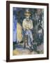 The Gardener Vallier-Paul Cézanne-Framed Giclee Print