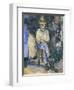 The Gardener Vallier-Paul Cézanne-Framed Premium Giclee Print